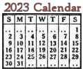 Beit Chavurah Calendar for 2023