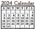 Beit Chavurah Calendar for 2024